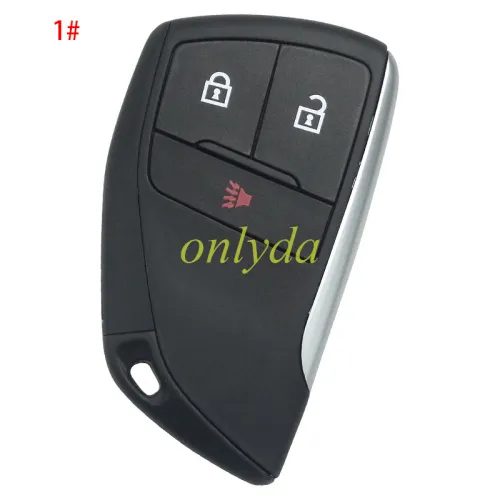 For Chevrolet Buick GM 2+1/3+1/4+1/5+1 button remote key  shell  without badge(please choose button)