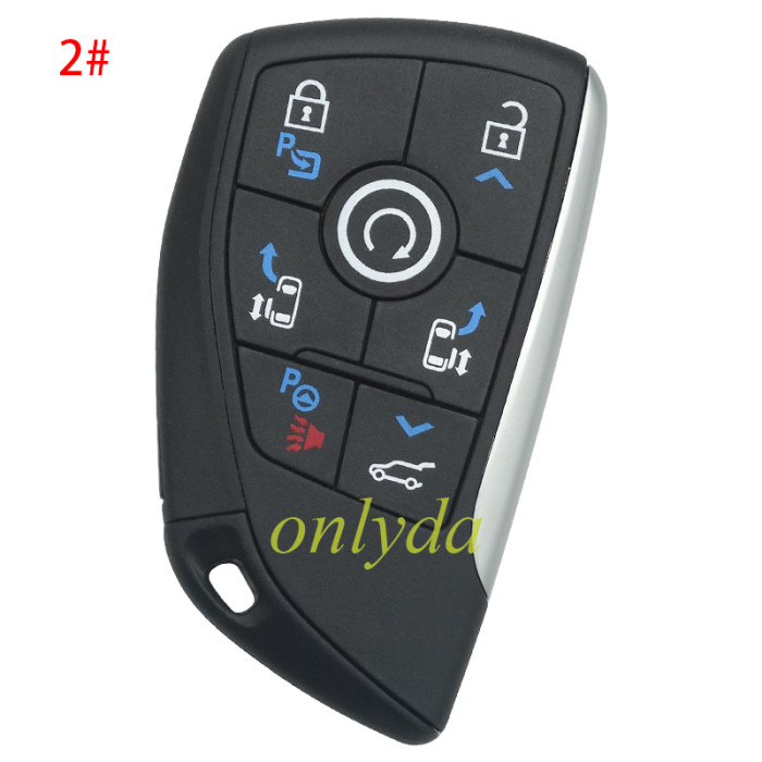 For Chevrolet Buick GM remote key  shell without badge place(please choose button)