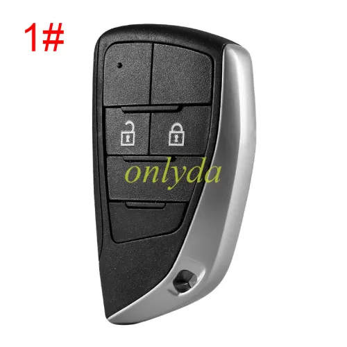 For Chevrolet  modified remote key  shell with round badge place ,please choose button