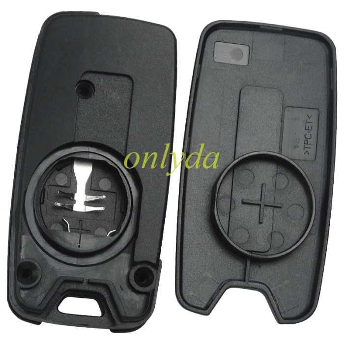 For Jeep Chrysler  remote key shell without badge, emergecy blade included, pls choose the button