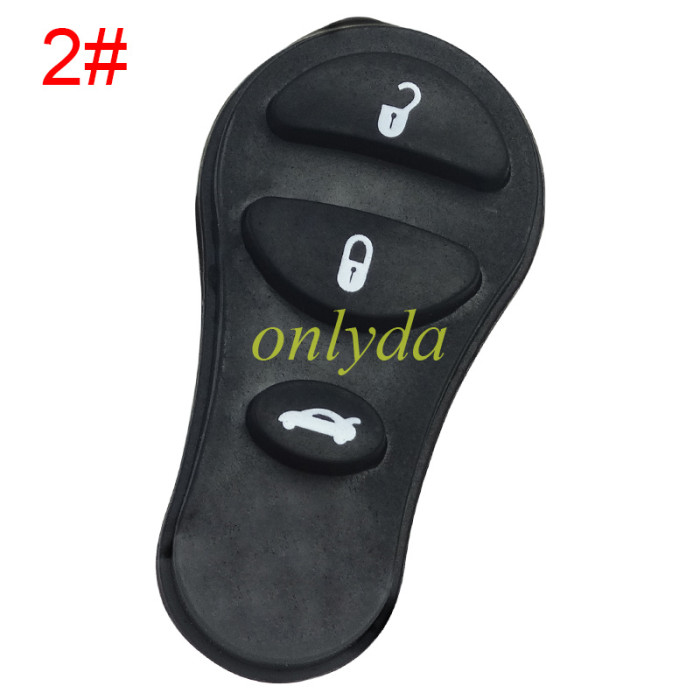 For Chrysler remote key shell with battery holder, pls choose the button