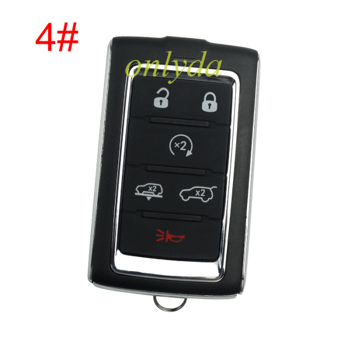 For Jeep remote key shell with bladeCY22 ,with badge, pls choose the button