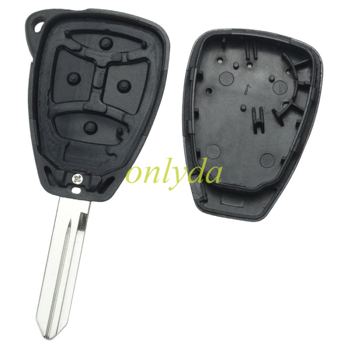 For Chrysler remote  key shell with badge place, pls choose the button