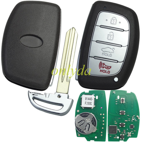 For Hyundai Elantra  2016-2018 year 95440-F2000 smart proximity key Part Number: 95440-F2000 (95440F2000)