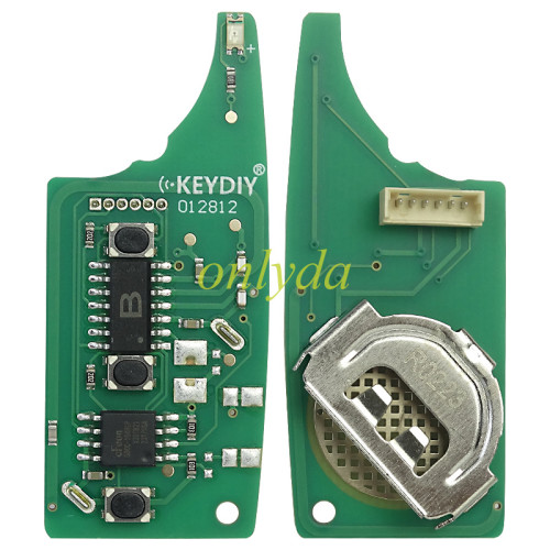 keyDIY brand for VW style 3 button remote key B08-3
