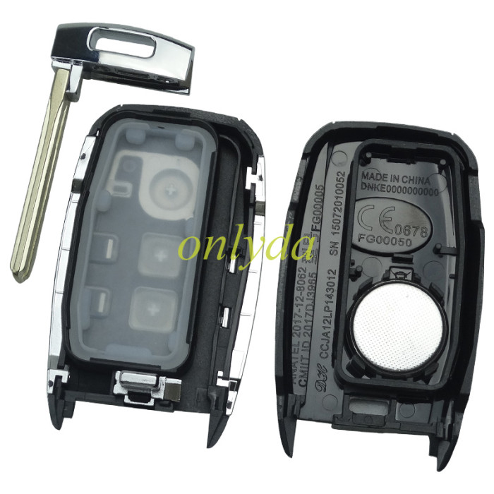 For KIA Sportage 2019  Smart Remote Key 4 Button 433MHz PN:95440-F1100  47chip