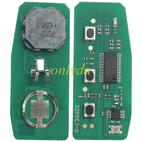 For KIA Sportage 2019  Smart Remote Key 4 Button 433MHz PN:95440-F1100  47chip