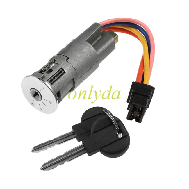 2521.68 252168 Ignition Starter Switch With 2 Keys For peugeot Citroen C15 2000- 2006