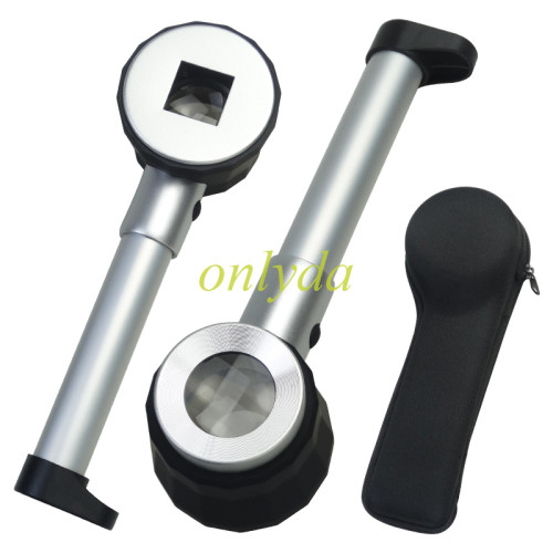 45x magnifying glass tool with light