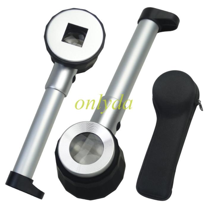 45x magnifying glass tool with light