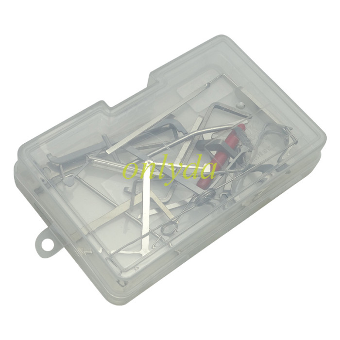 HUK commonly used lock push rod set 19 pieces