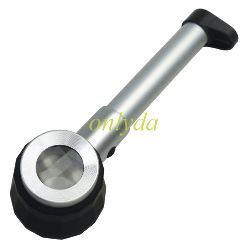 45x magnifying glass tool with light