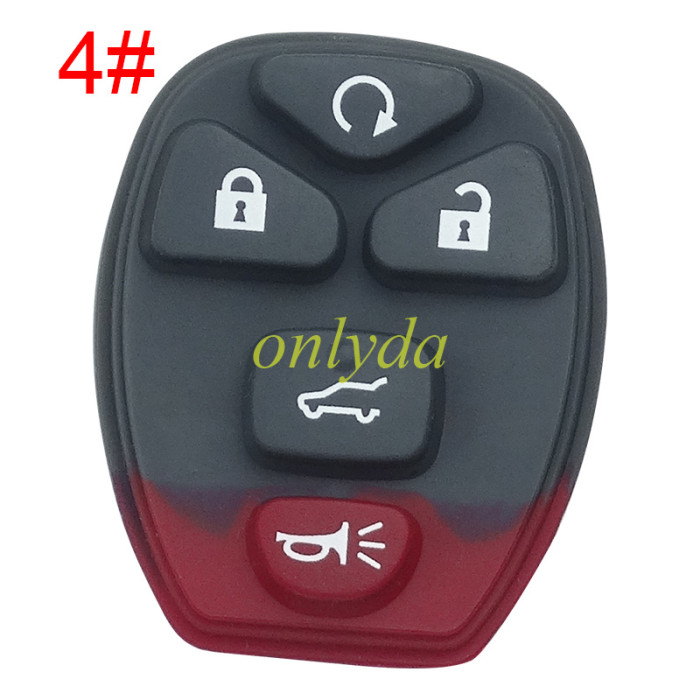 For GM Buick remote key shell button pad, pls choose the button