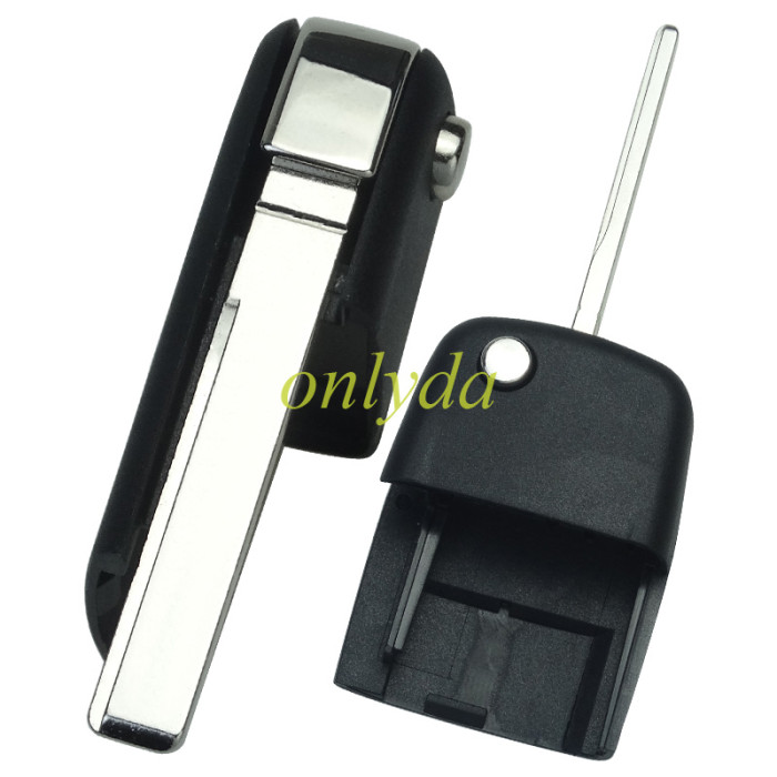 For Chevrolet GM 4 button flip remote key head， blade GM45