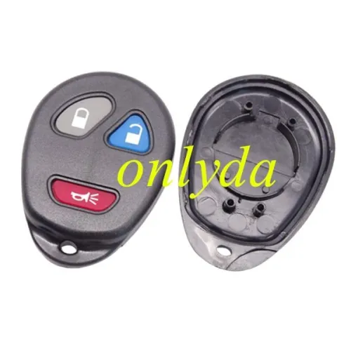 For GM Buick 2+1 Button key blank with battery part