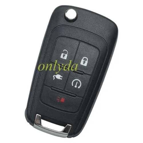 For Opel  remote key shell 4+1Button without badge place