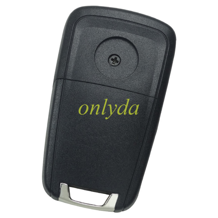 For Opel remote key blank HU100 blade with round badge place, pls choose the button