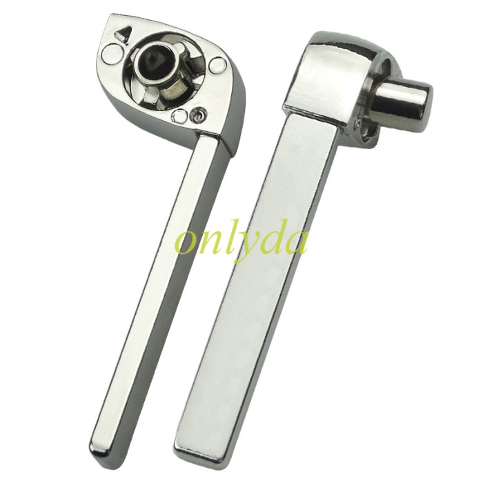 For Opel  remote key shell 4+1Button with round badge place