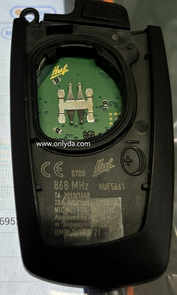 For OEM  4 button  with PCF7953P cas4+ (ews5) HUF5661 F series 49 chip with 315mhz/434mhz/868mhz remote smart key