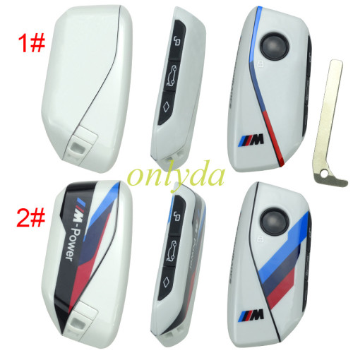 For BMW Modified NEW style remote key shell with 3button, pls choose the model