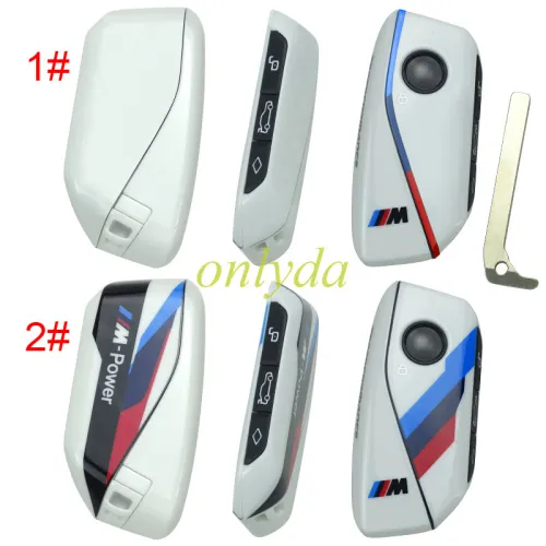 For BMW Modified NEW style remote key shell with 3button, pls choose the model