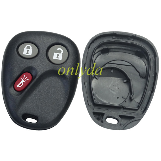 For Buick 2+1 Button key blank with battery part