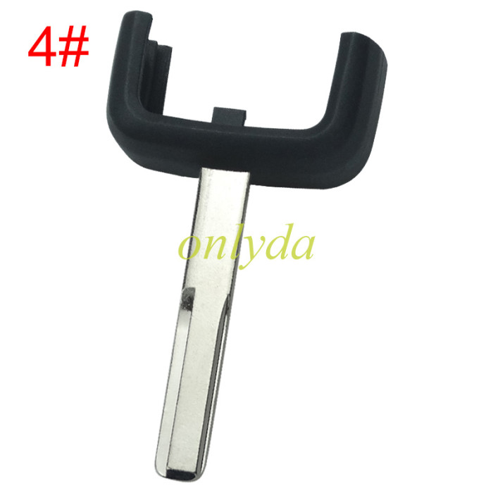 For Opel remote key shell part, pls choose the blade