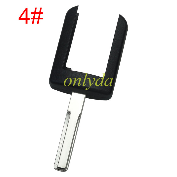 For Opel remote key shell part, pls choose the blade