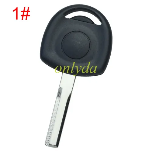 Opel  transponder key shell with badge, pls choose the blade