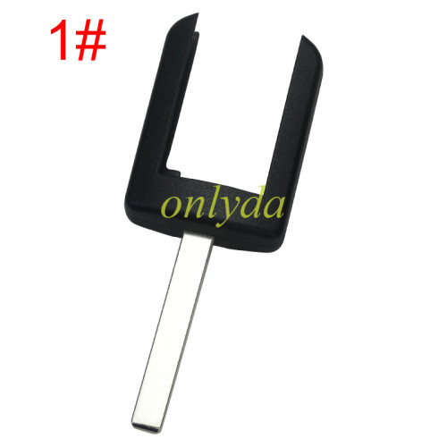 For Opel remote key shell part, pls choose the blade