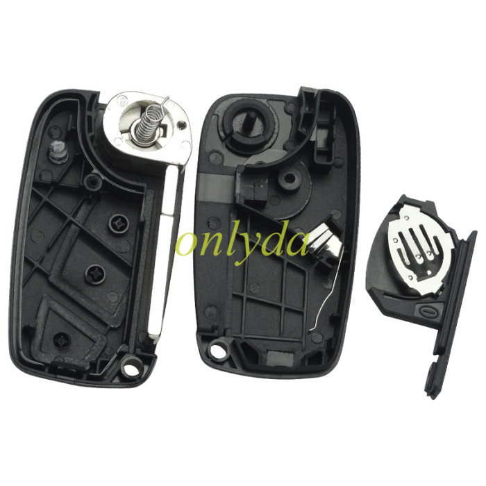 For Fiat Delphi BSI 3 button remote key 7946 Chip and 433.92Mhz Transponder: ID46 / Hitag2 (black) As Model:  (Delphi BSI System) Fiat:Fiorino 2008-2017 QUBO 2008-2016 Peugeot:Bipper CITROEN:Nemo