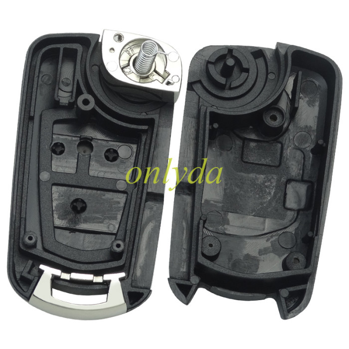 For Opel modified 3 Button remote key shell with round badge place, pls choose the blade