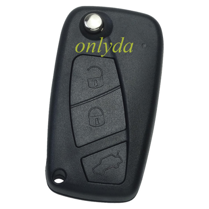 For Fiat Delphi BSI 3 button remote key 7946 Chip and 433.92Mhz Transponder: ID46 / Hitag2 (black) As Model:  (Delphi BSI System) Fiat:Fiorino 2008-2017 QUBO 2008-2016 Peugeot:Bipper CITROEN:Nemo