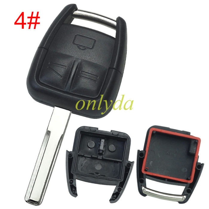 For Opel remote key shell 3button without battery holder, pls choose the blade