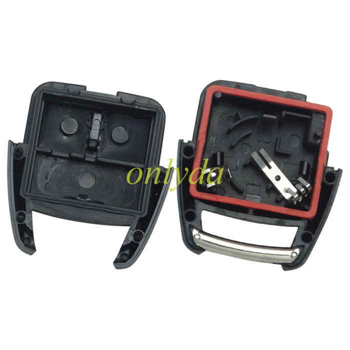 For Opel remote shell with three button with battery clamp