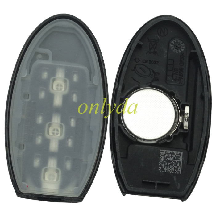 original  nissan   Car FOB Keyless Smart Remote Key 3 button  For Nissan Altima Teana Sylphy 2019+ 433Mhz 4A HITAG AES Chip