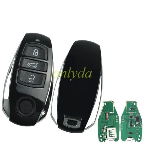 For VW Touareg 3 button remote key with 868MHZ unkeyless  7P6 959 754 AL PCF7945A/HITAG VAG 2010-2018 Touareg