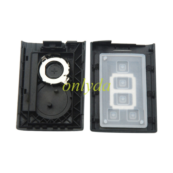 For Cadillac remote key shell with badge place, pls choose the button type