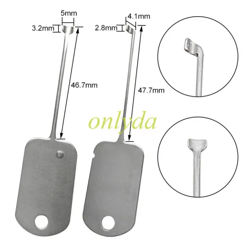 For HUK 2IN1 SET Practice Locksmith repair Tools For House/door lock Professional locksmith