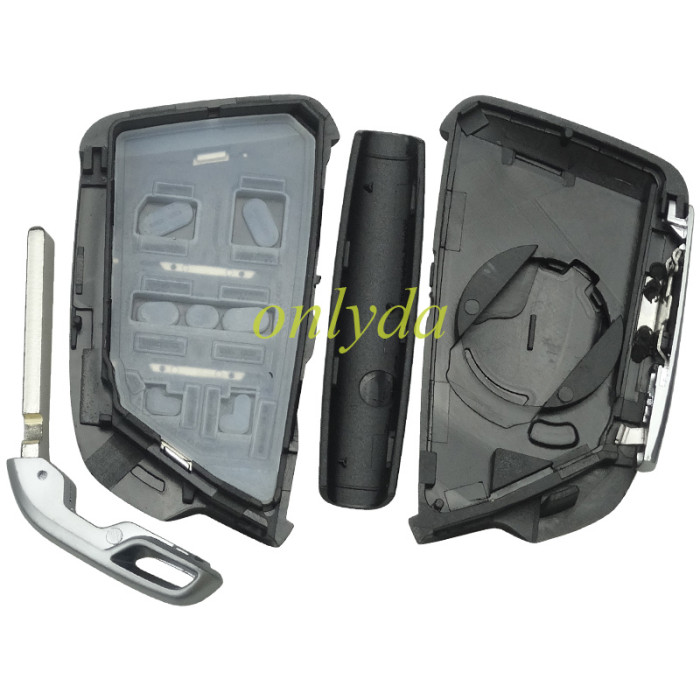 For Cadillac remote key shell with badge place, pls choose the button type