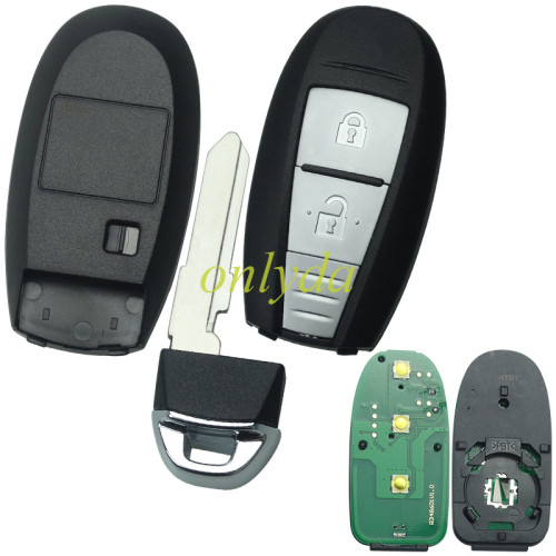 For for Suzuki Swift SX4 Vitara 2010-2016 2 BUTTON  433MHz PCF7953 ID47 chip code ： TS008