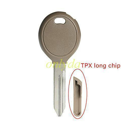 Super Stronger GTL shell for Chrysler transponder key blank (can put TPX long chip)
