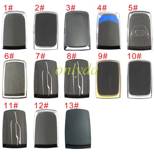 For Toyota remote key shell  with badge , pls choose button