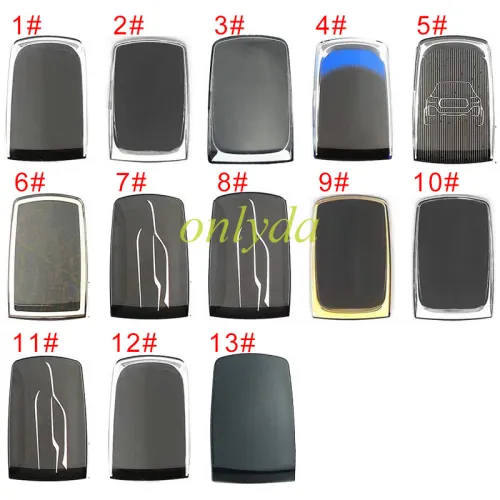 For Toyota remote key shell  with badge , pls choose button