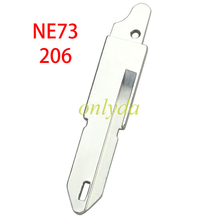 For Peugeot flip remote replacement key shell,blade NE73-with battery clamp without badge,pls choose the button