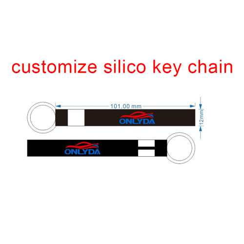 customize Design for keychain, Support customized company slogan/icon/contact information, etc.