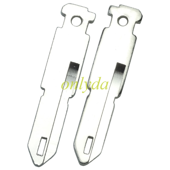 For Citroen 2 button remote  key blank (with battery part without badge)