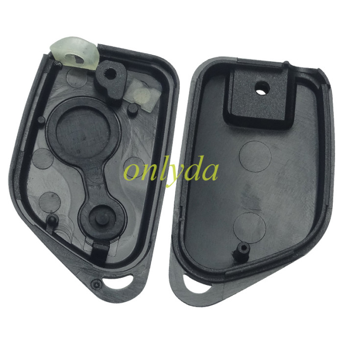 For Peugeot 2 button remote  key blank (without battery part without badge)
