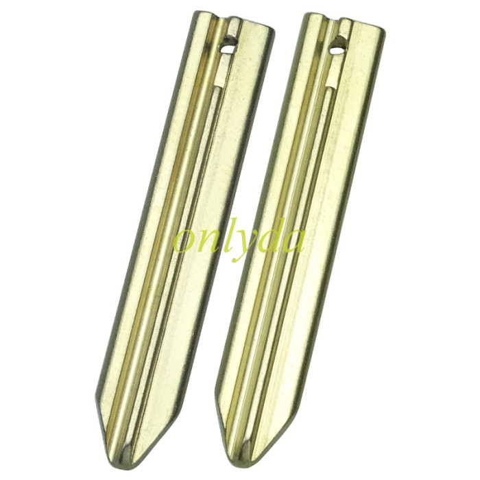 For Citroen 2 button remote  key blank (with battery part without badge) SX9 blade