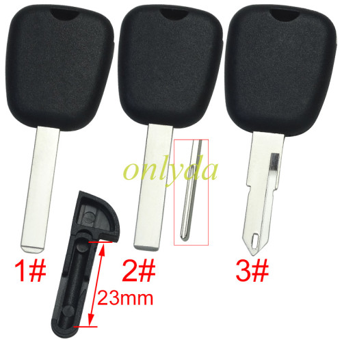 Super Stronger GTL shell for Citroen transponder key shell without badge，with longer chip slot. pls choose the blade